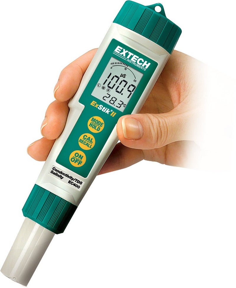 Extech EC400 ExStik Waterproof Conductivity, TDS, Salinity, and Temperature Meter - Image 1